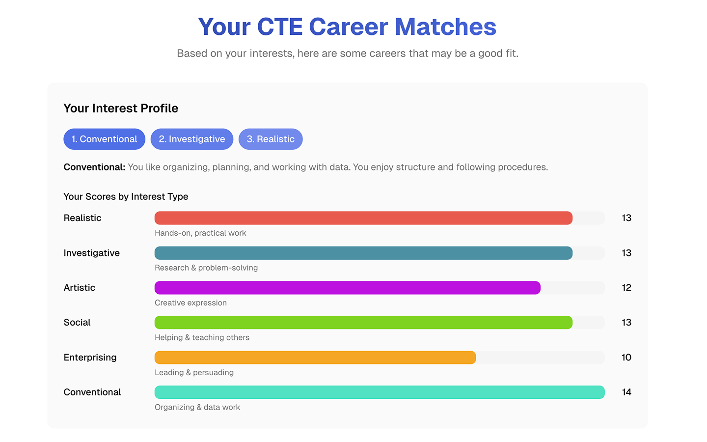 Career Navigator screenshot